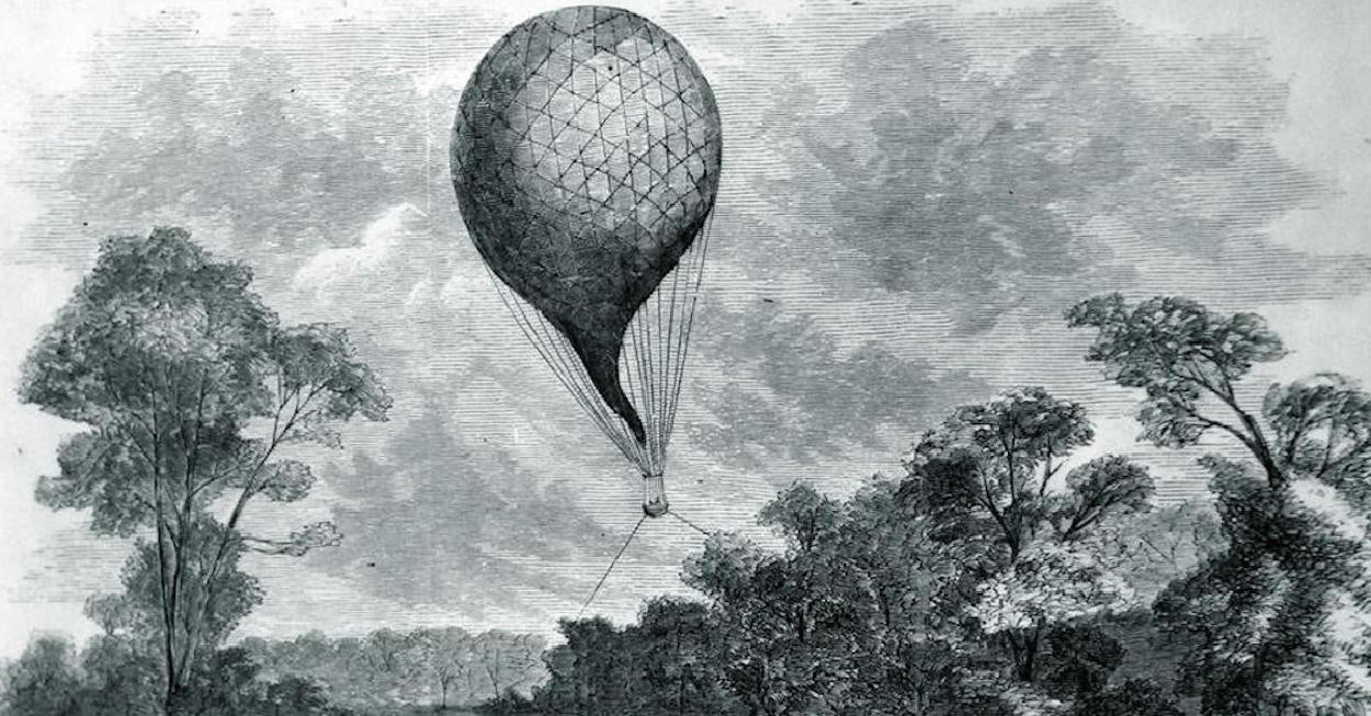 An 18th Century Balloon Flight