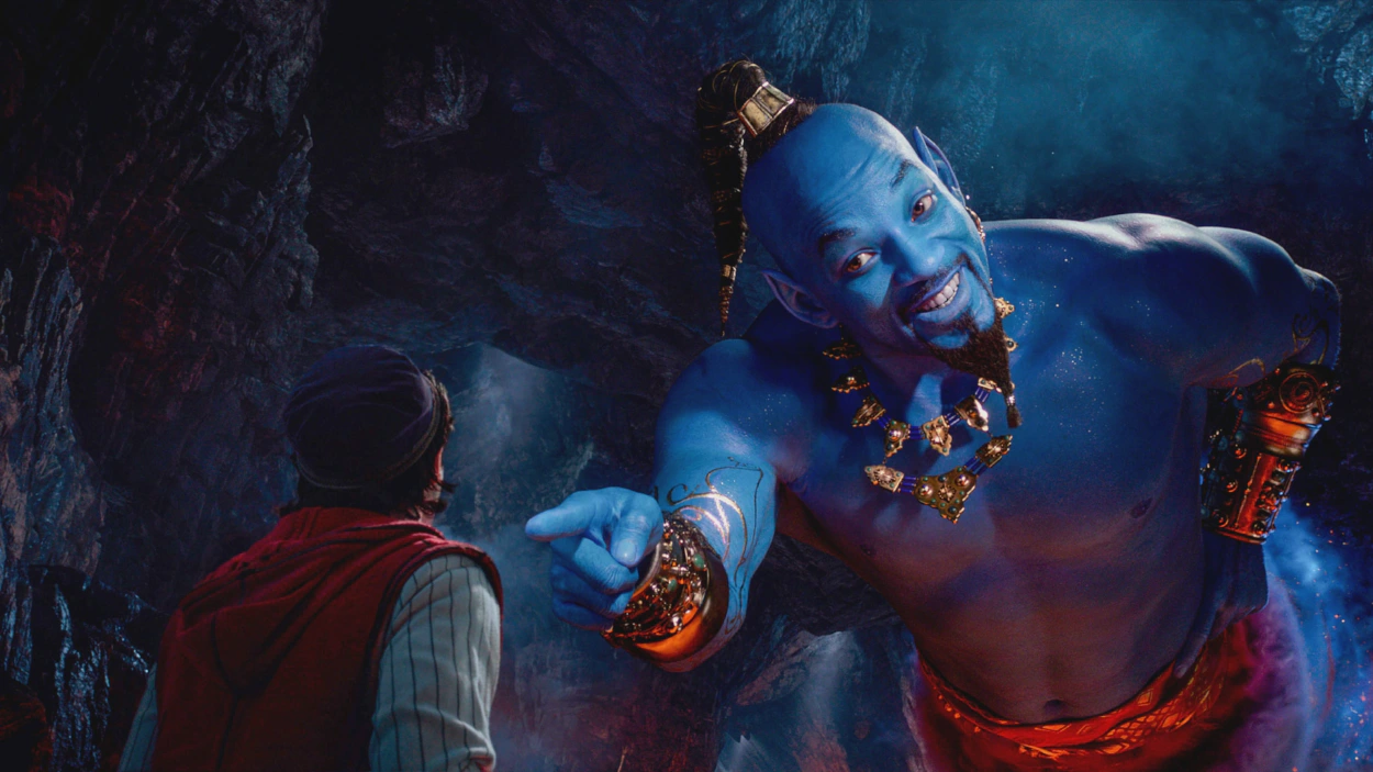 Photograph of Genie, by TCD/PROD.DB, Alamy - the word 'genie' and 'genius' share the same source.